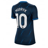 Chelsea Mykhailo Mudryk #10 Udebanetrøje Dame 2023-24 Kortærmet